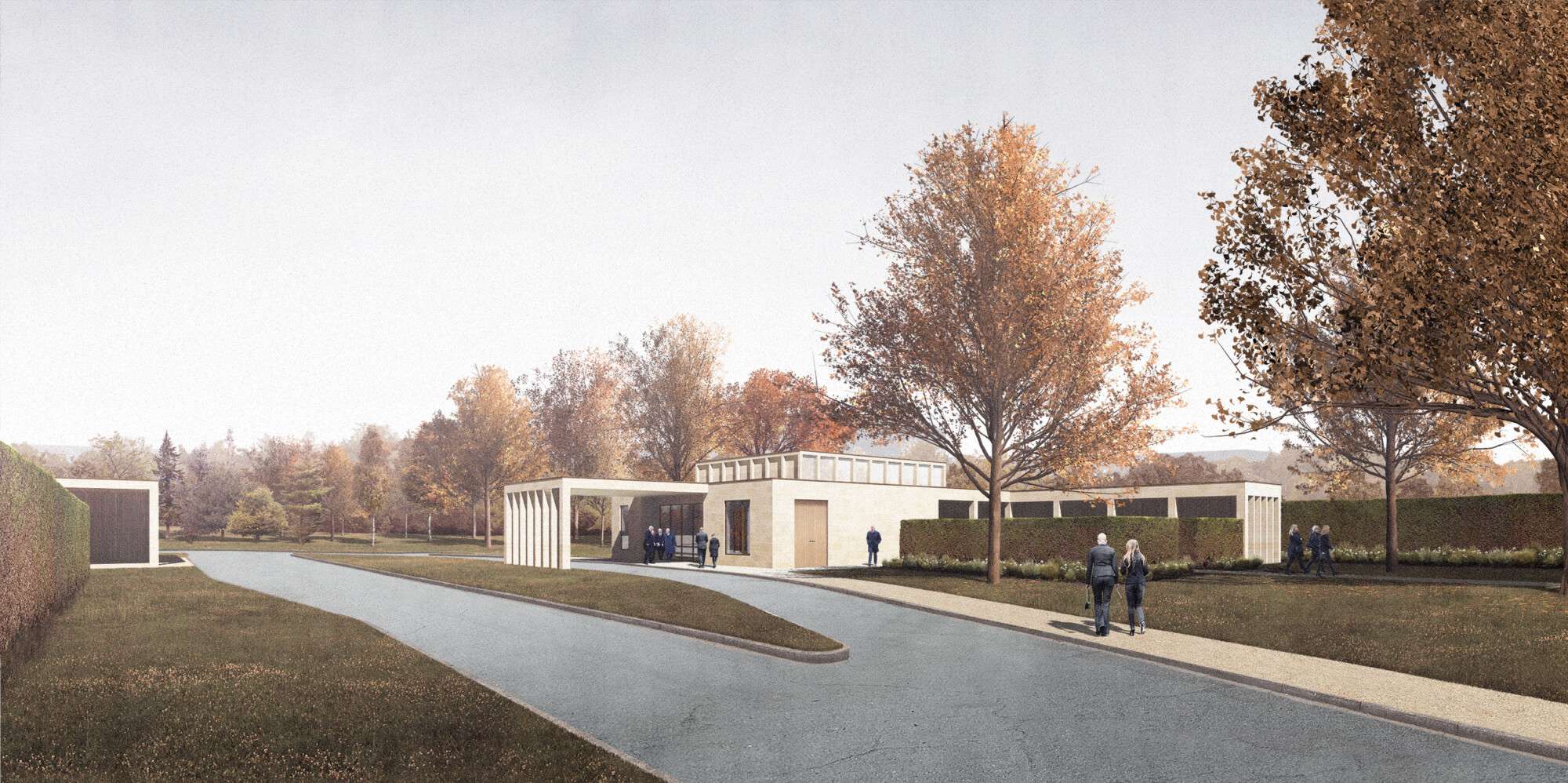 Lincoln Crematorium Phase 2 Evans McDowall Architects