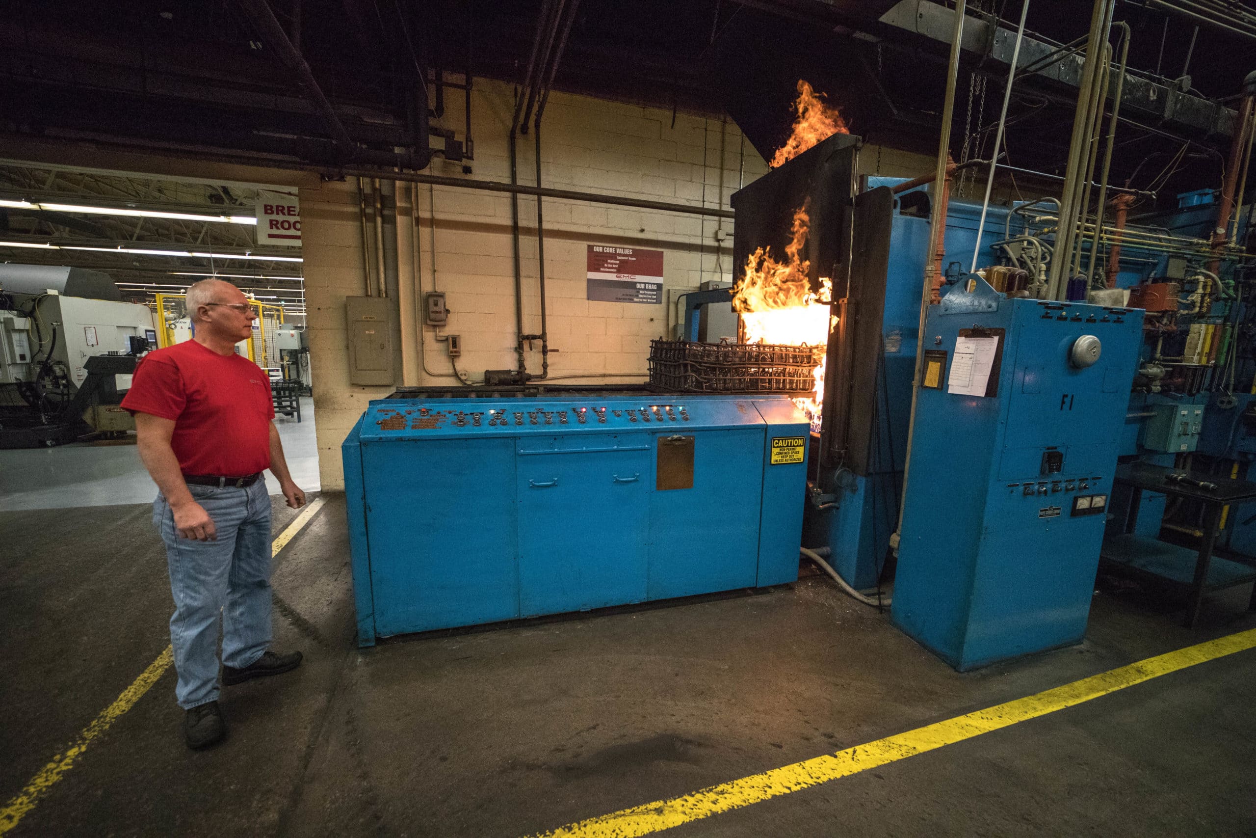 Heating Treating / Hard Chrome Capabilities EMC Precision