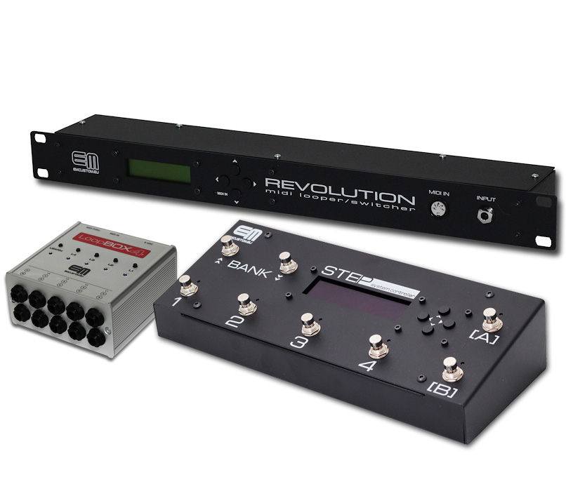 EM CUSTOM. Loopers, Midi controllers, interfaces