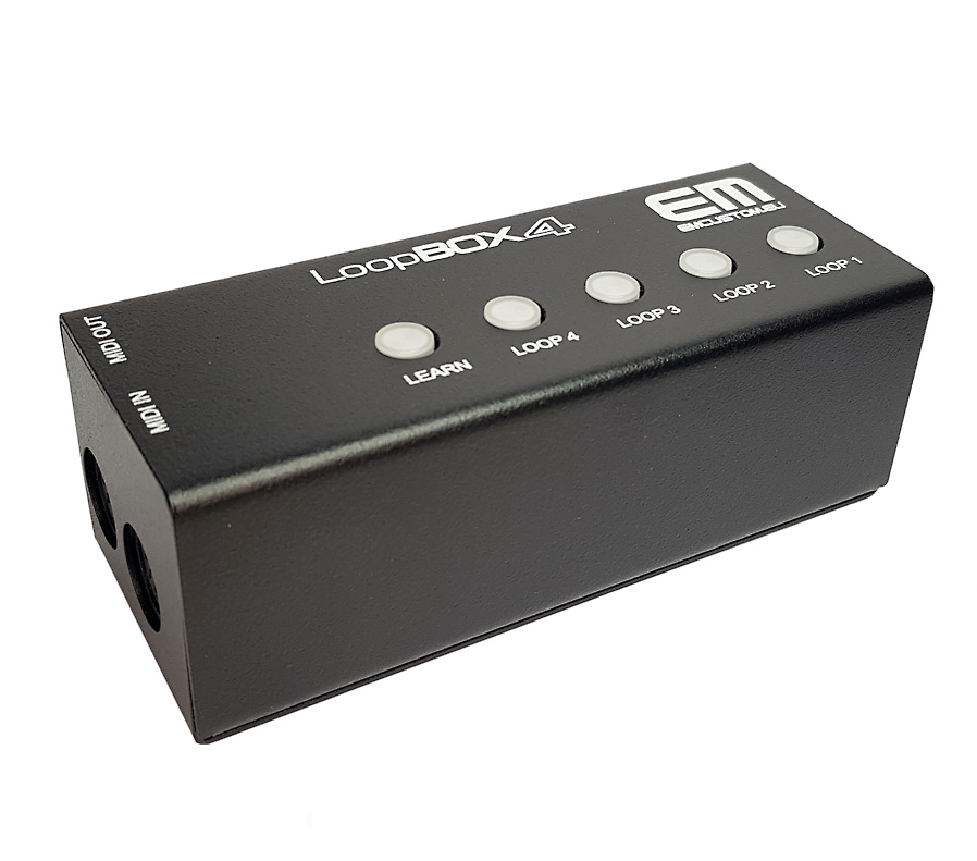 EM CUSTOM. Midi switching devices. Loopers, controllers, switchers and