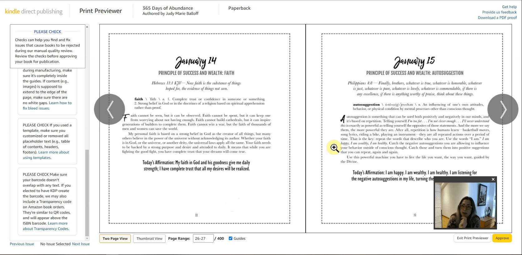 How to publish a paperback book on Amazon KDP