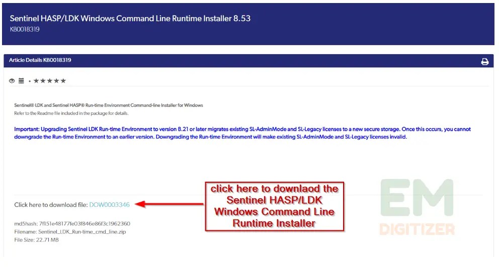 How To Install The Latest HASP Driver Complete Tutorial » EMDIGITIZER