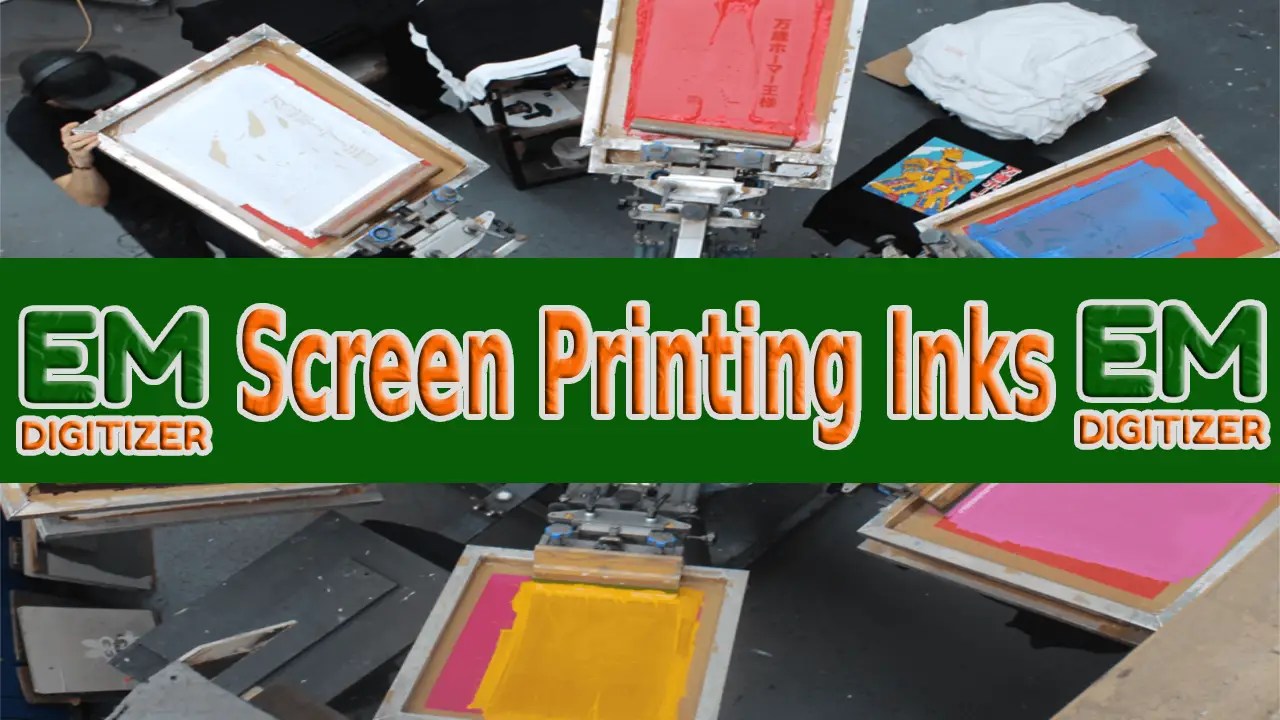 Types Of Screen Printing Inks blog by EMDigitizer Blogger