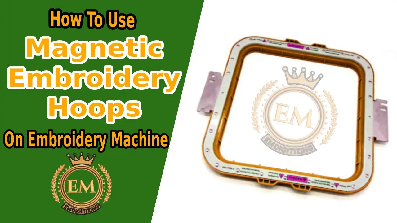 How To Use Embroidery Hoops On Embroidery Machine