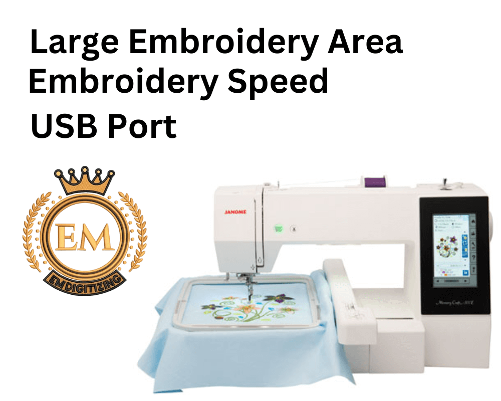 Janome Memory Craft 500E Embroidery Machine Best Review