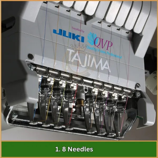 Juki Tajima Sai 8 Needle Embroidery Machine Review