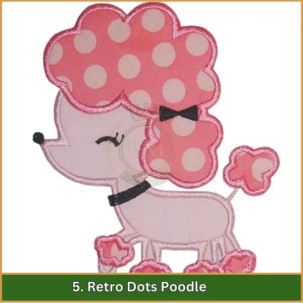 Create a Trendy Look with These Poodle Applique Ideas
