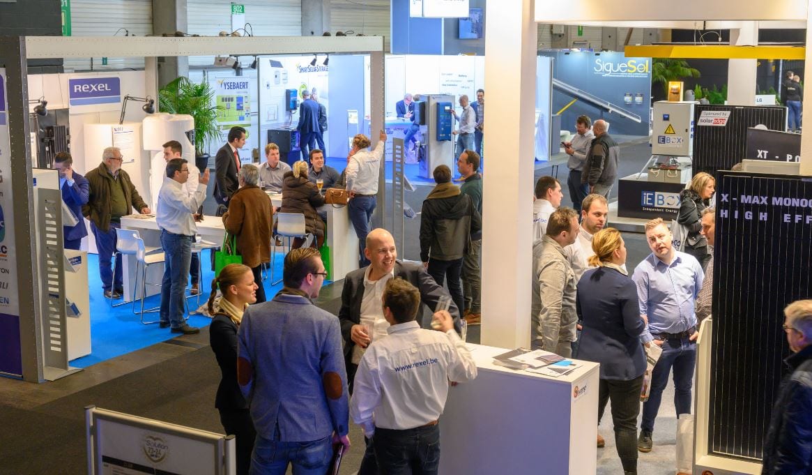 Intersolution trade fair for solar energy in Belgium, January 15th and