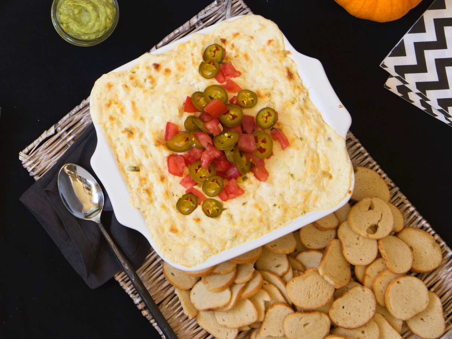 Jalapeño and Corn Popper Dip