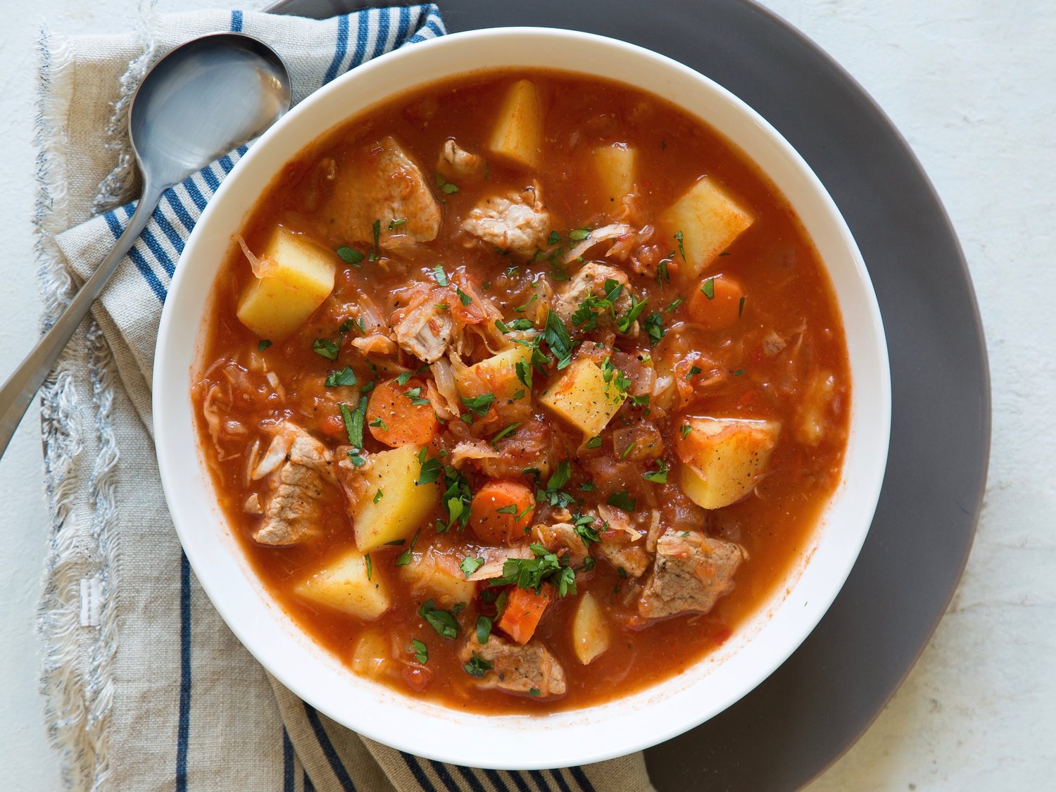 Pork and Cabbage Stew
