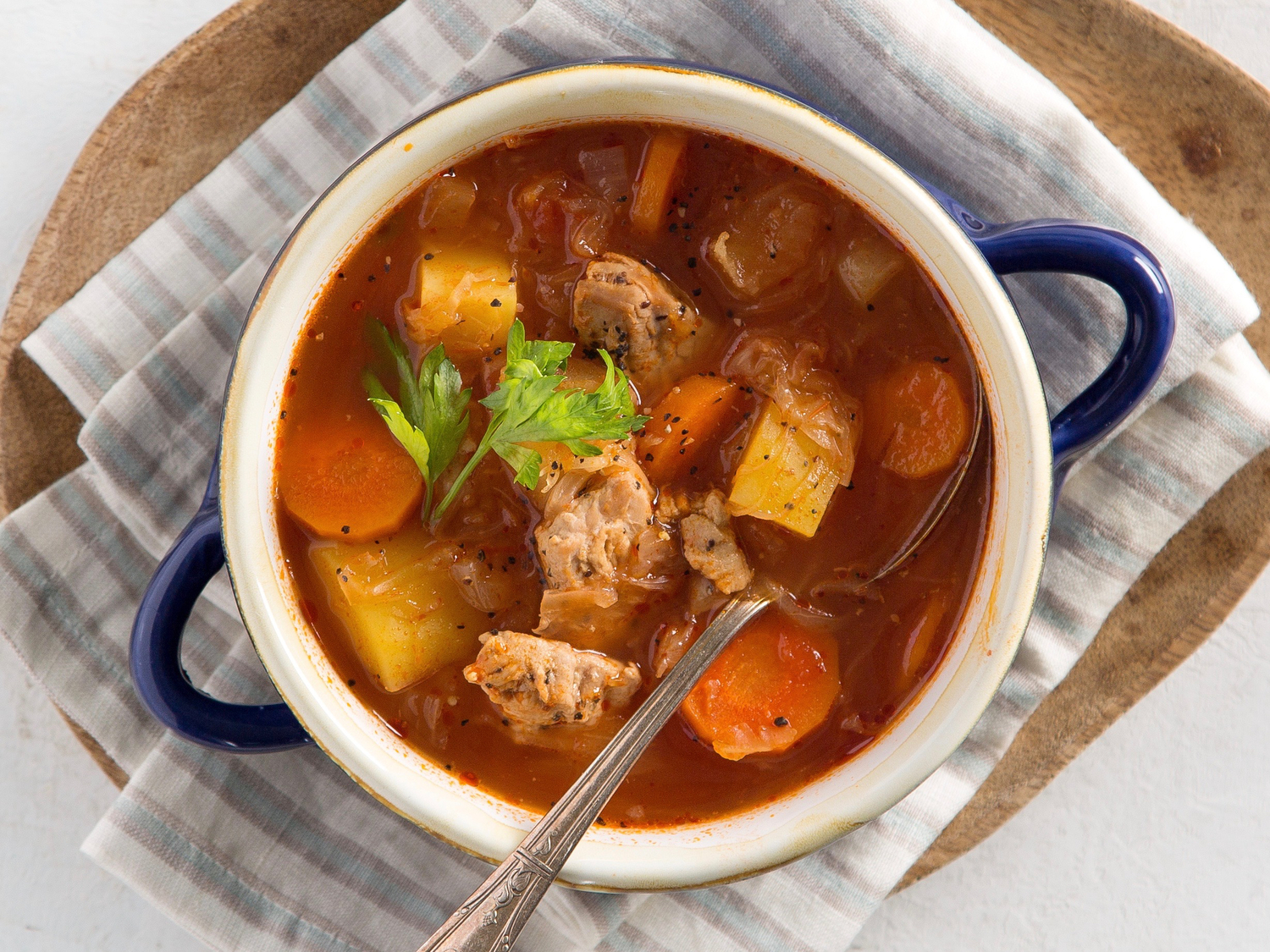 Pork and Cabbage Stew