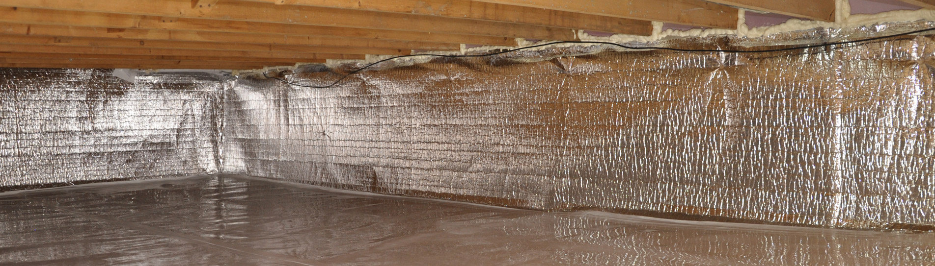 Crawl Space Encapsulation Moisture Control System