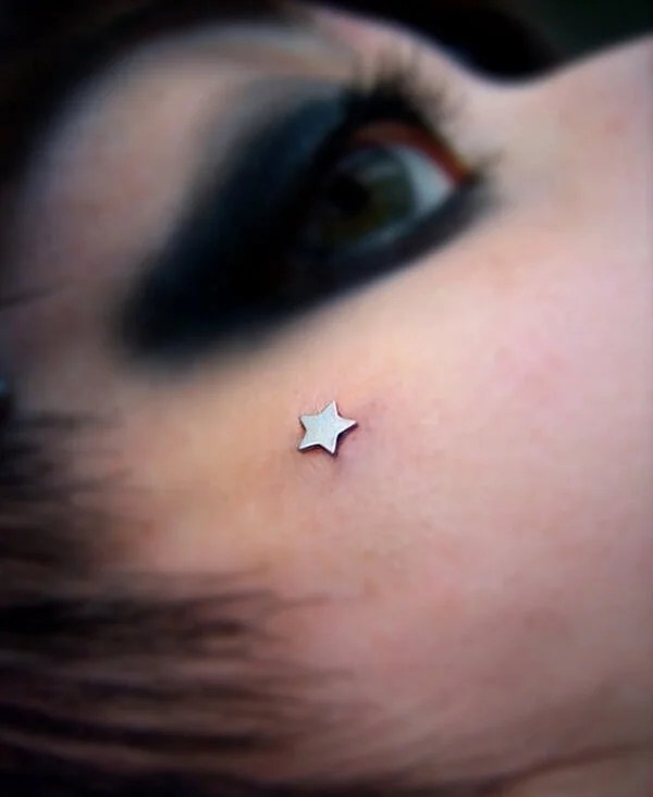 Dermal piercing Pictures, Removal, Infected Pain, Procedure, After care
