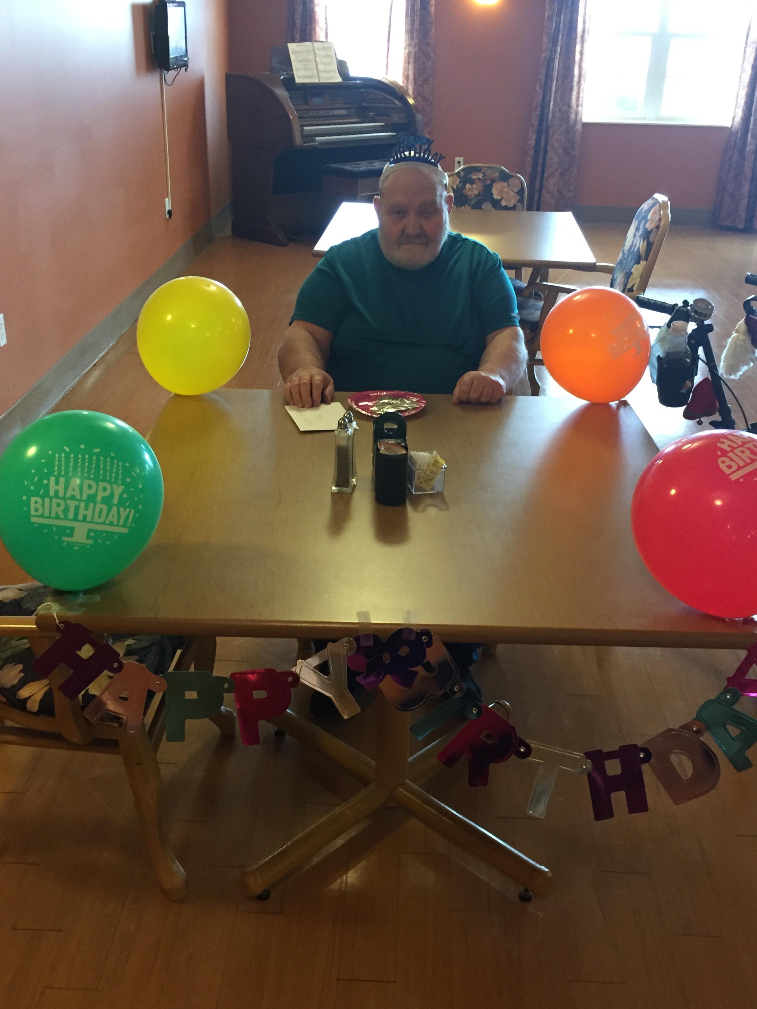 Celebrating Resident Birthdays at Barnesville Nursing Home