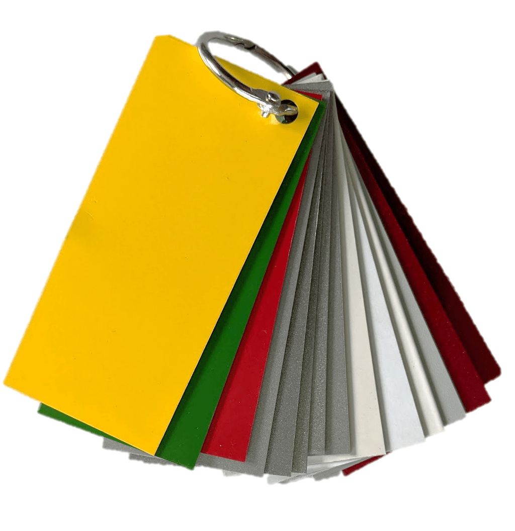 Common colours, swatch set Emerald Coatings