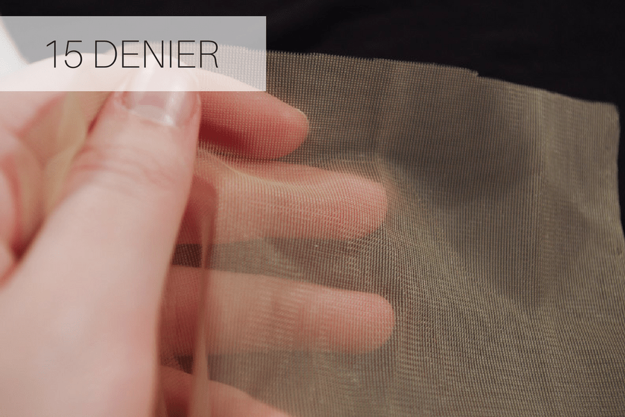 Sheer Guide Bra Tulle, Sheer Cup Lining & 15 Denier Emerald Erin