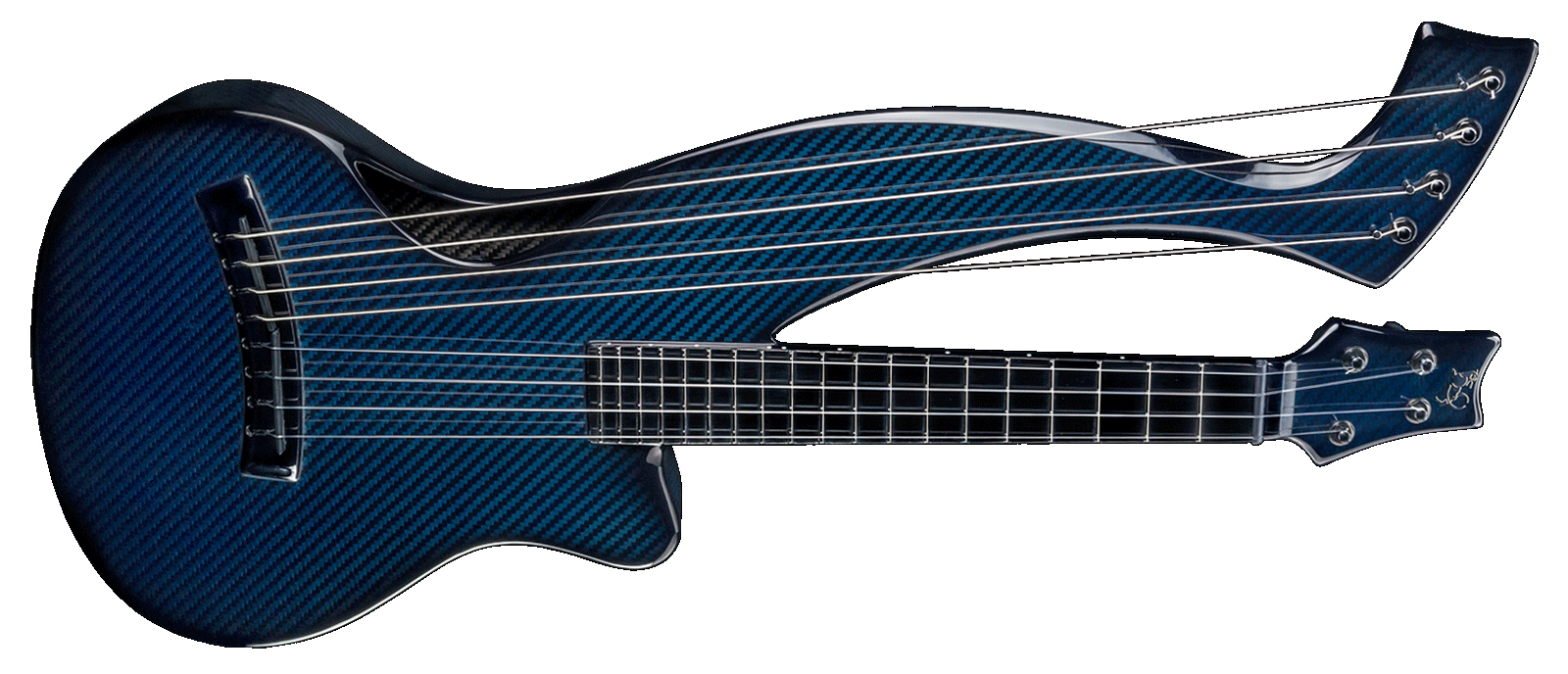 Emerald Guitars Synergy Uke Ukulele Harp Guitar