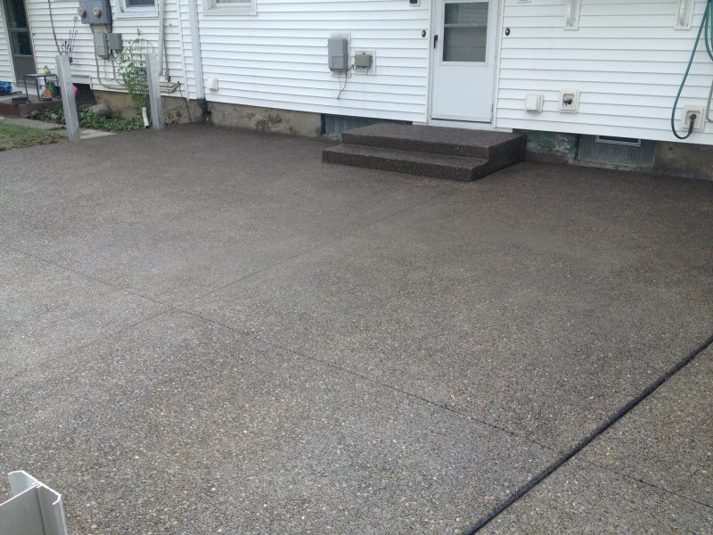 Concrete Driveway & Exposed Aggregate Patio South Buffalo Concrete