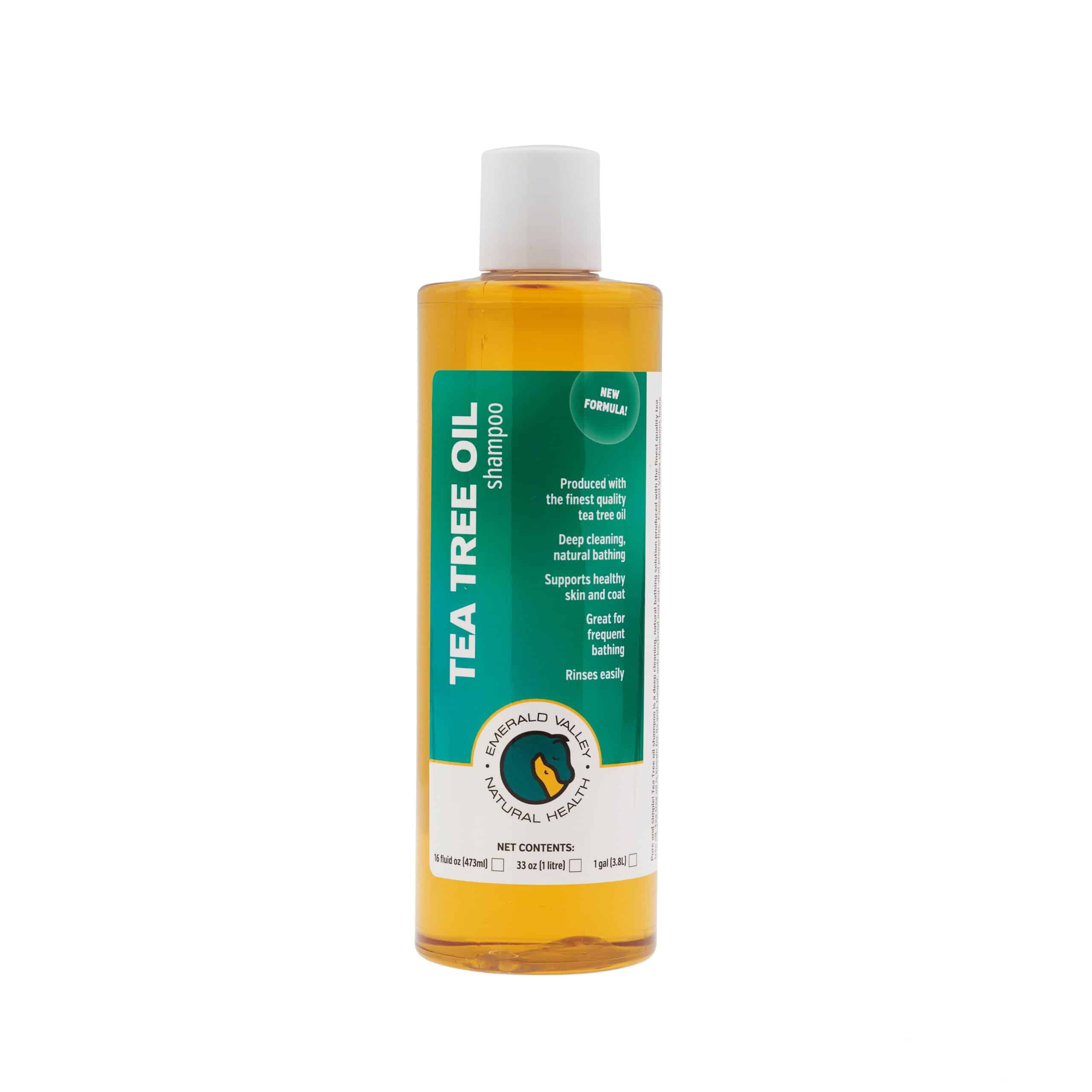 Natural horse shampoo with tea tree oil