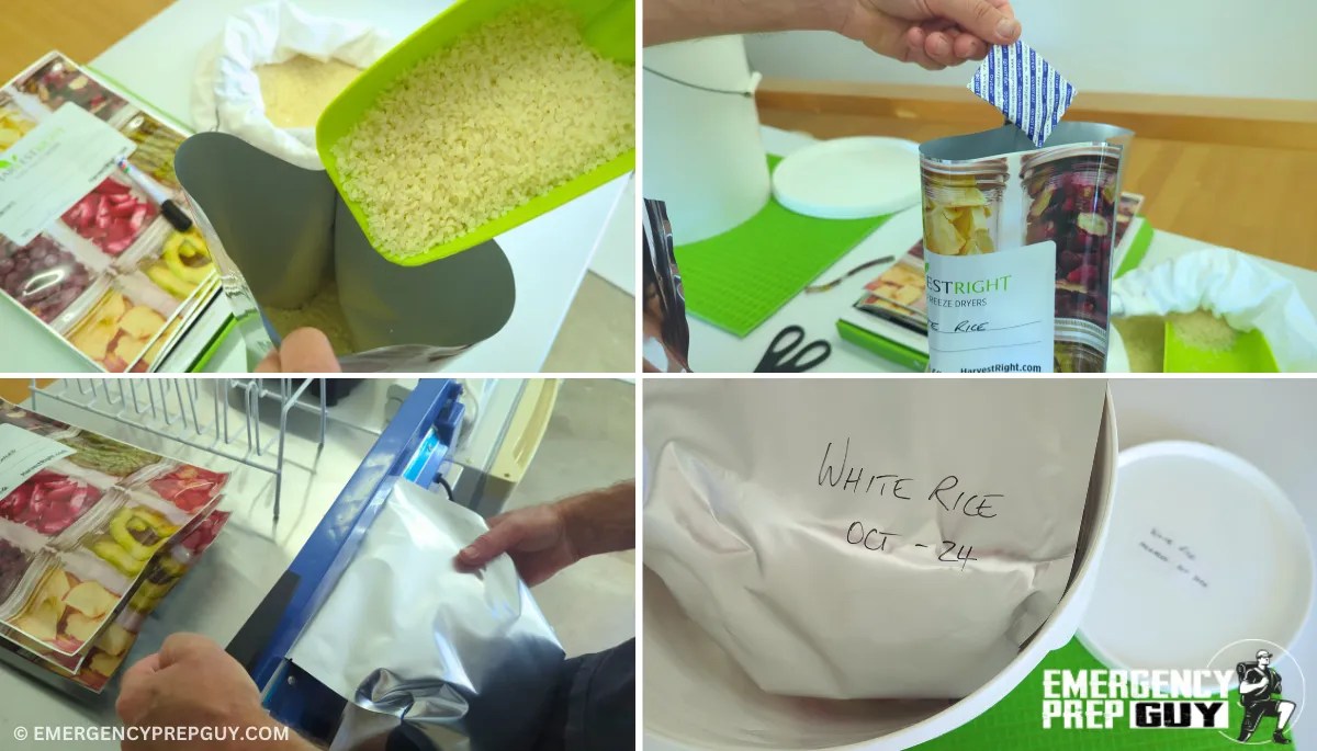 How To Store Rice Long Term for a 20+ Year Shelf Life
