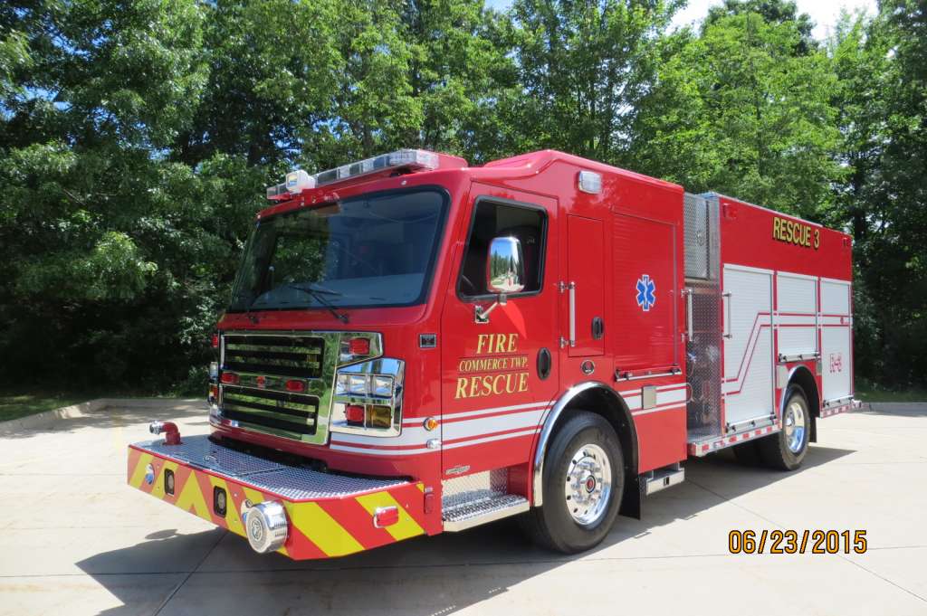 Commerce Township Fire Department Emergency Vehicles Plus