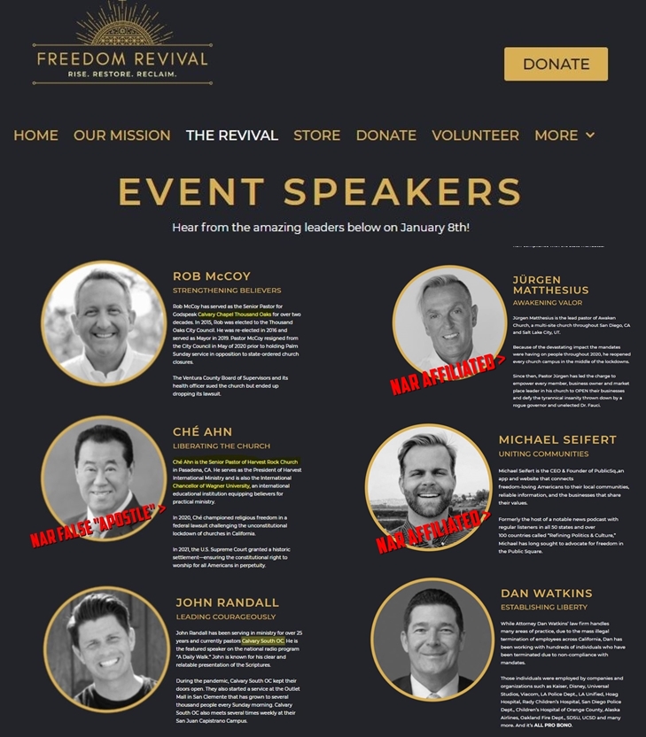 Freedom Revival Harvest Of Deception EMERGENT WATCH