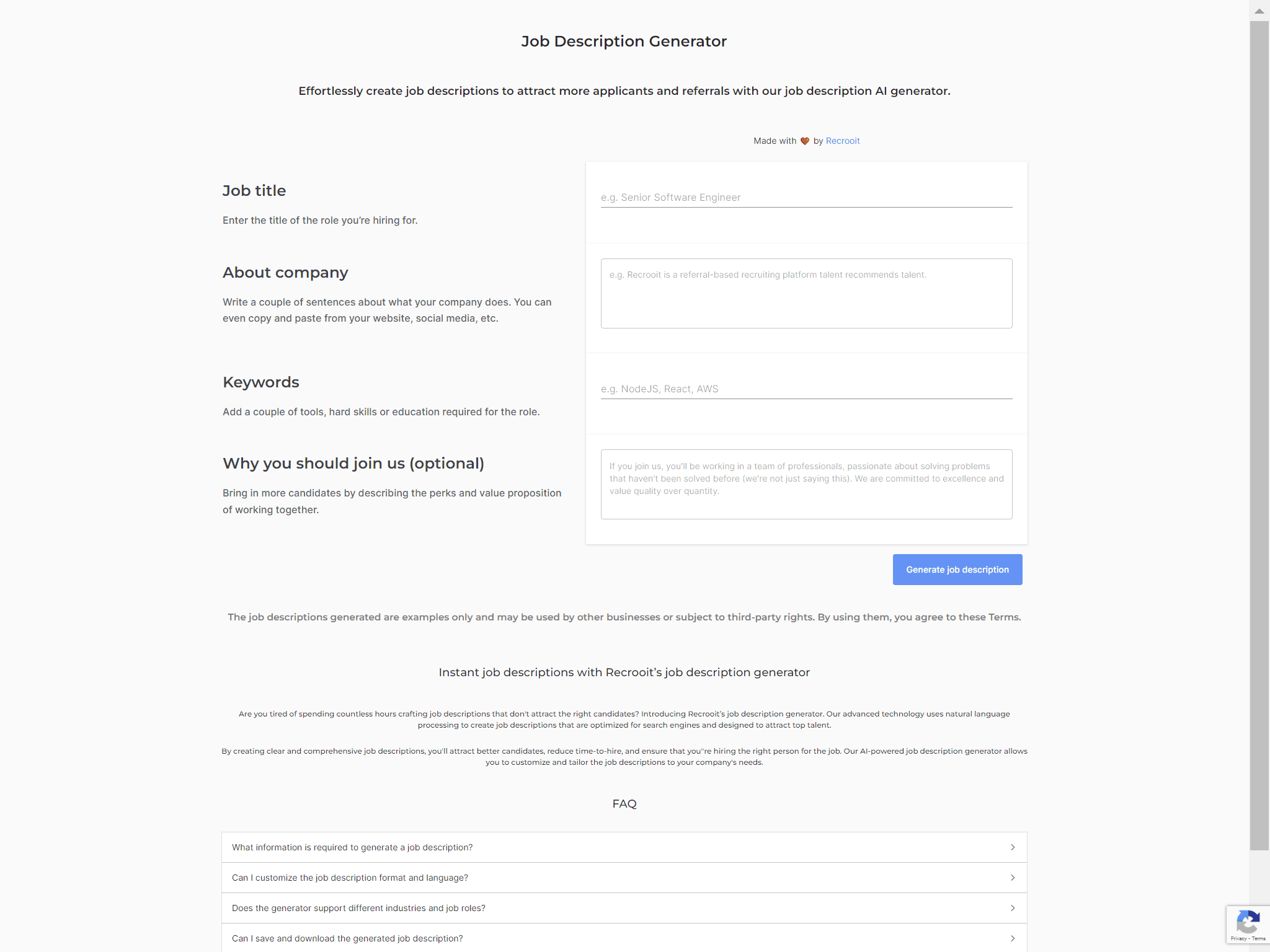 Job Description Generator AI Tools Emerging AI Weekly™