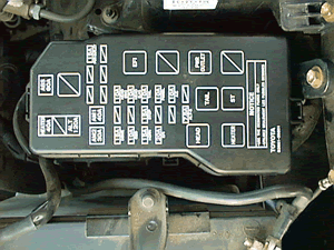 Vandal Alert "No-Start" Relay--2000 Toyota Tacoma Installation Step 2