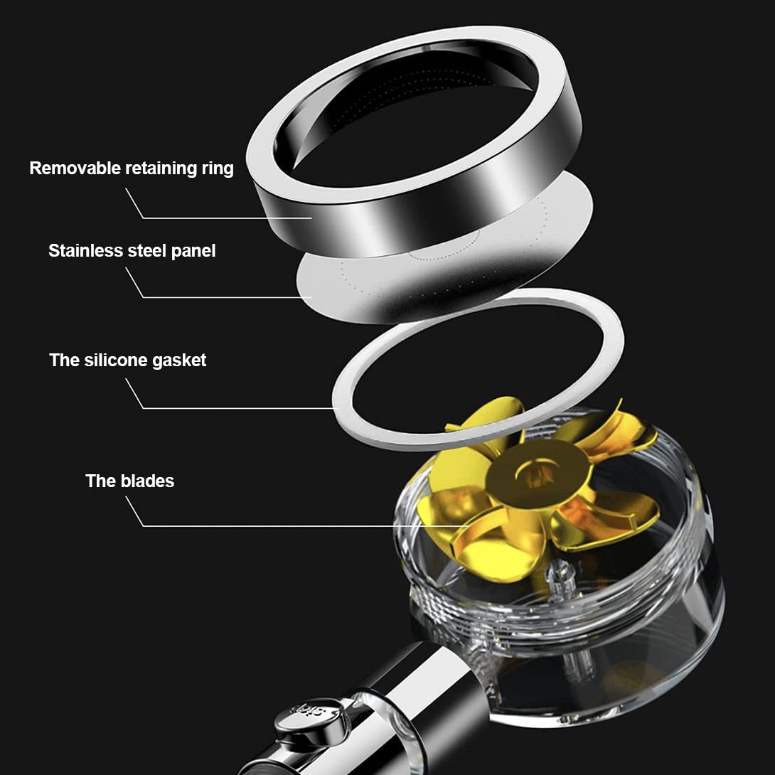 Hydro Jet Power HighPressure Shower Head Emersware