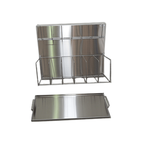 SS1046 Bedpan & Urinal Bottle Storage Rack (6) Emery Industries