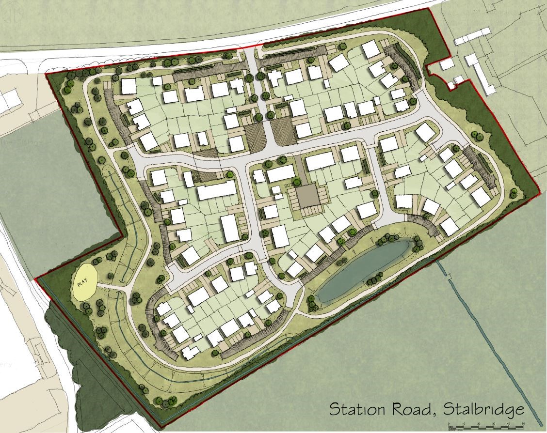 Appeal for up to 130 dwellings at land at Station Road, Stalbridge