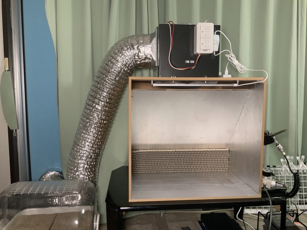 塗装ブースを自作した 愚行録 the Next Generation