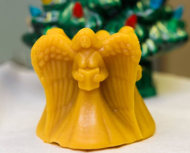 NJ Beeswax Pillar Candles 100 Pure Beeswax