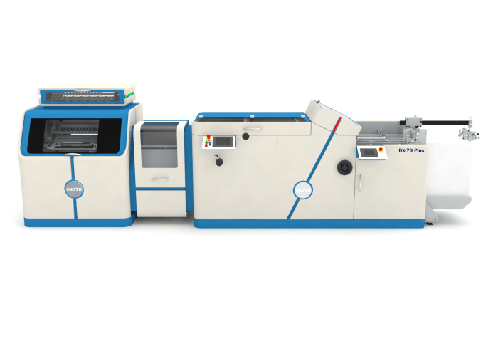 DX 70 PLUS Maquinaria para Gráficas, Encuadernación, Packaging y