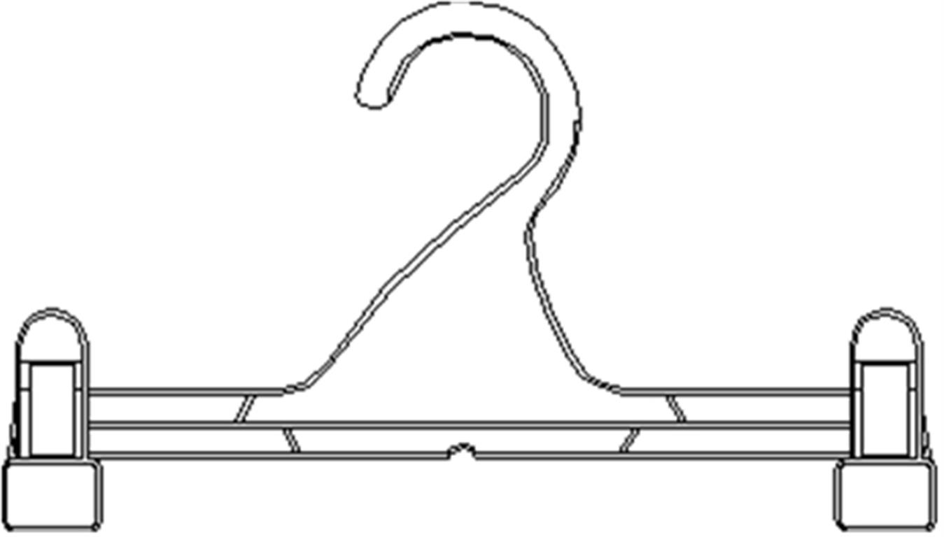 317mm Fixed Clip Hanger E&M Greenfield