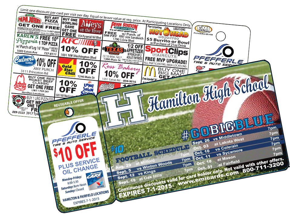 Single Tag Discount Card EMI Fundraising