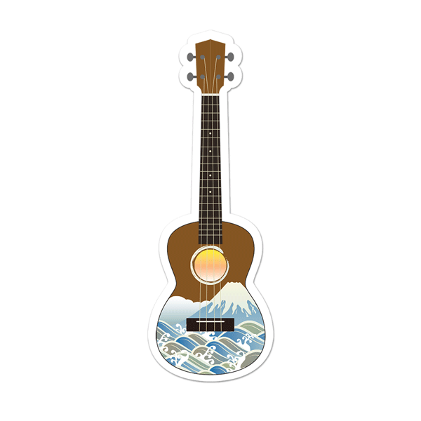 UKULELE Decal Emi Ink