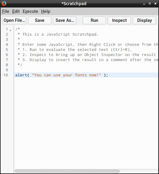 EmilisGitHub How To Change Firefox Scratchpad Font Size EmilisGitHub How To Change Firefox Scratchpad Font Size