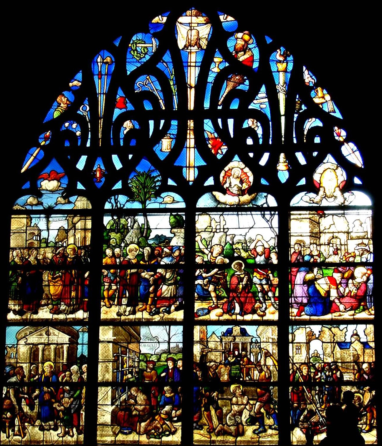 Bourges Cathedral stained glass