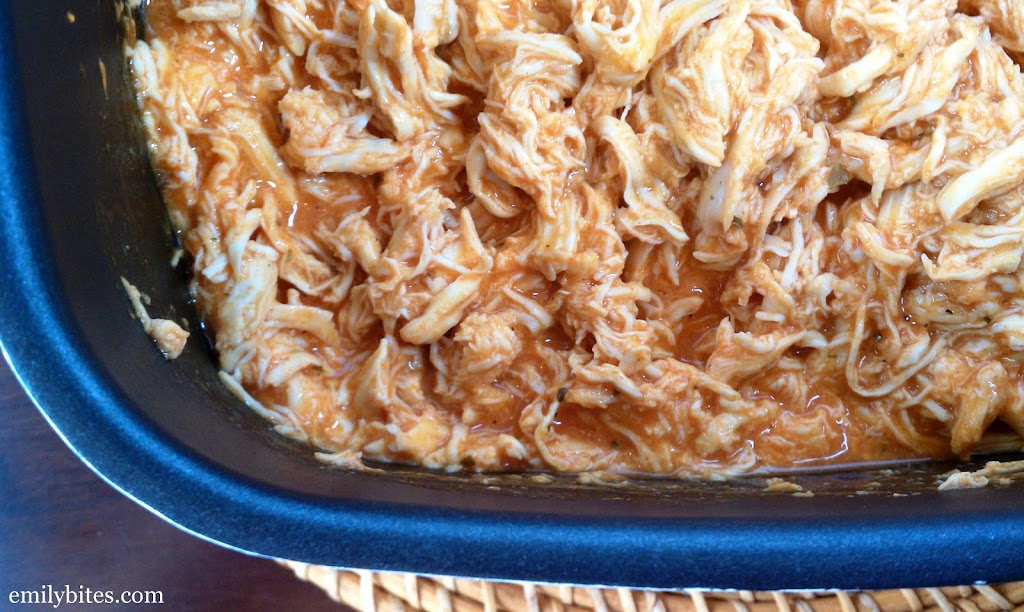 Slow Cooker Buffalo Chicken Emily Bites