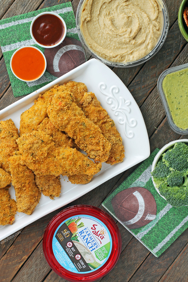 Cheddar Ranch Chicken Tenders Emily Bites