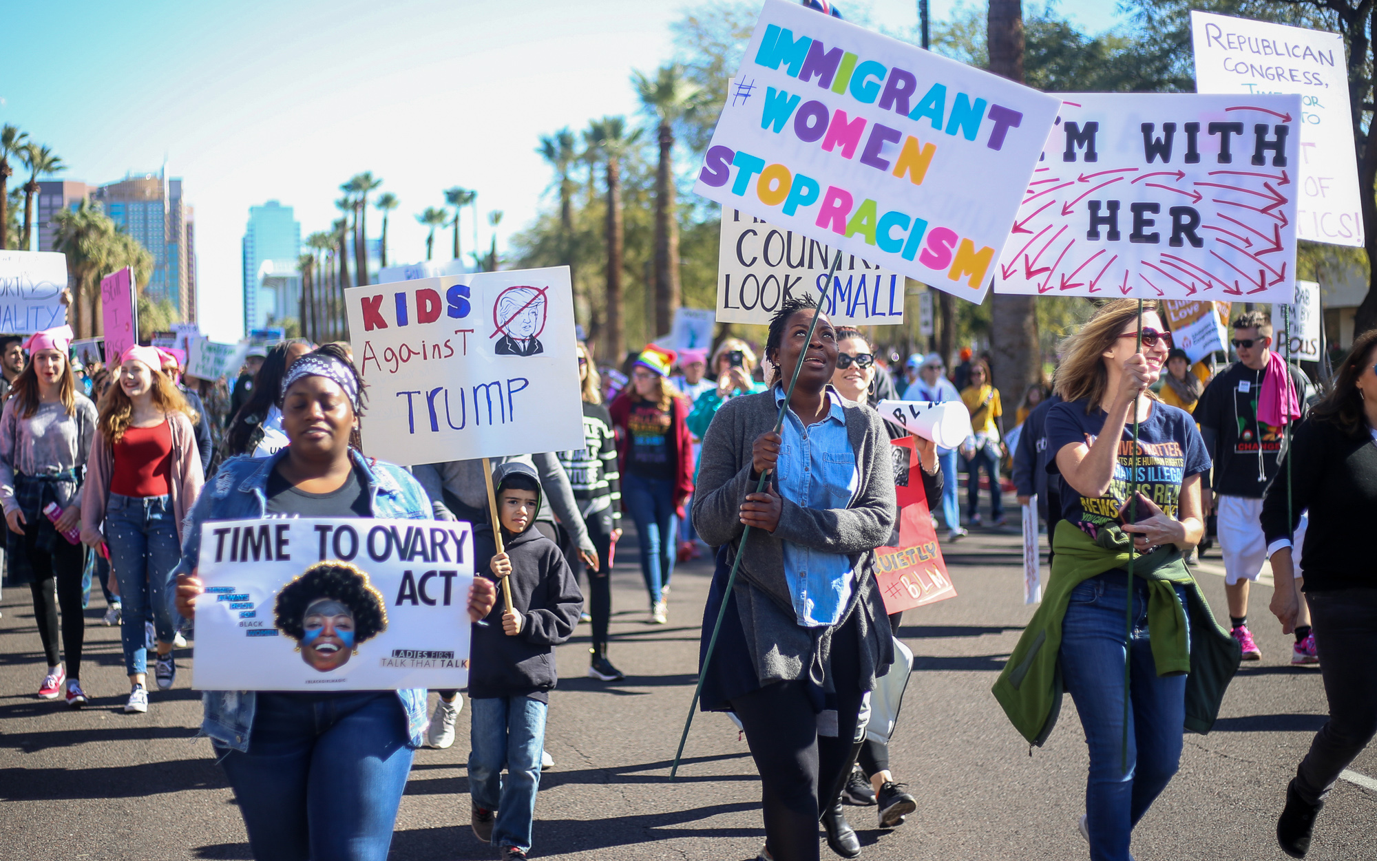Arizona’s 2018 Women’s March highlights the high rates of violence