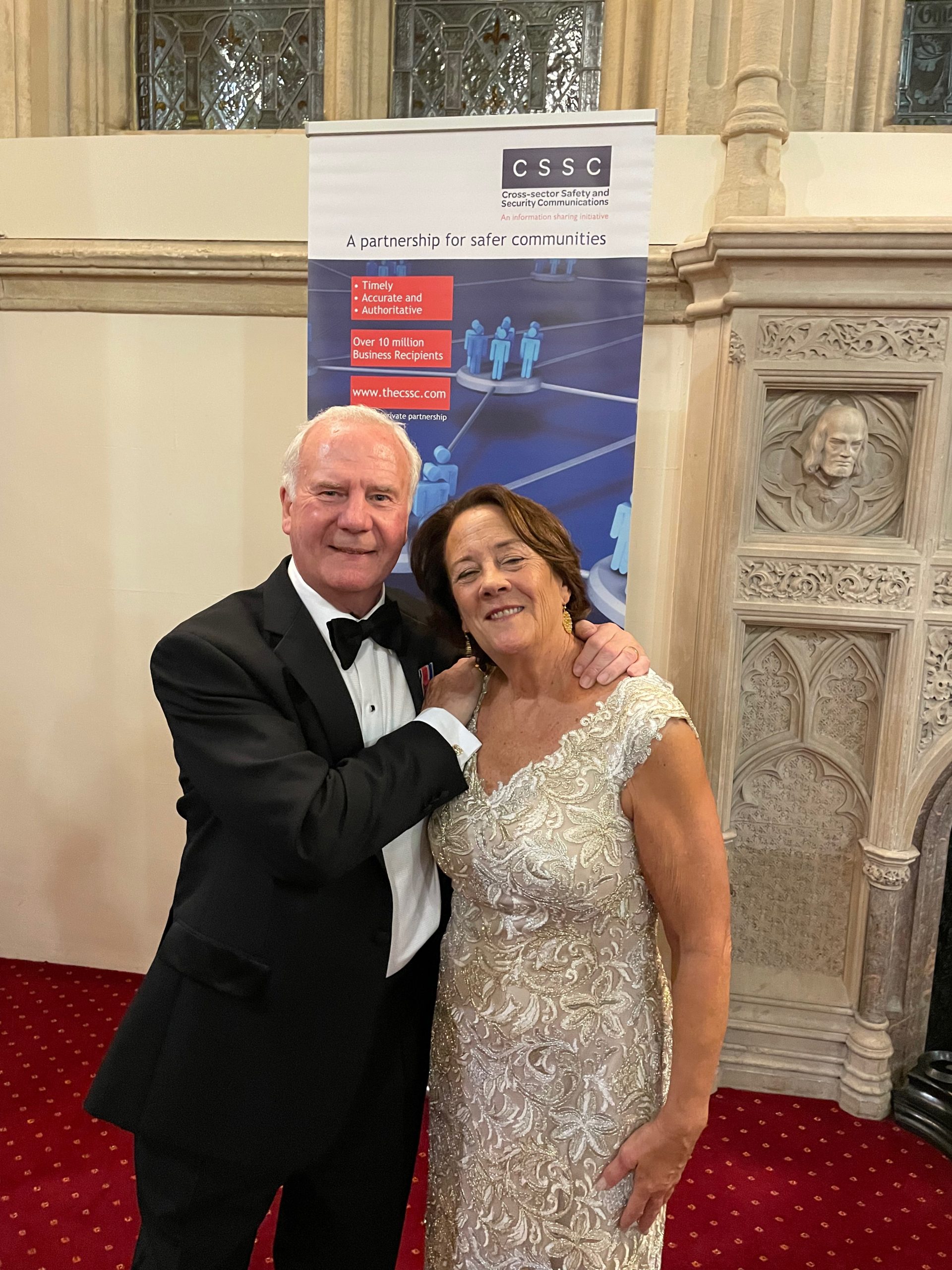 Emily attended the Annual CSSC Gala in London Emily Landis Walker