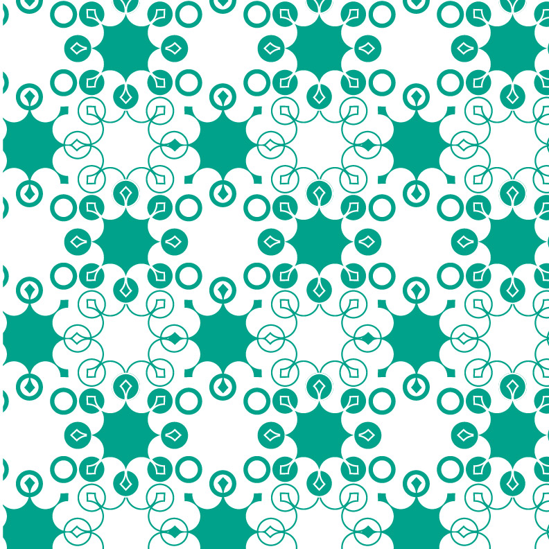Snow flakey retro snowflake patterns Emily Longbrake