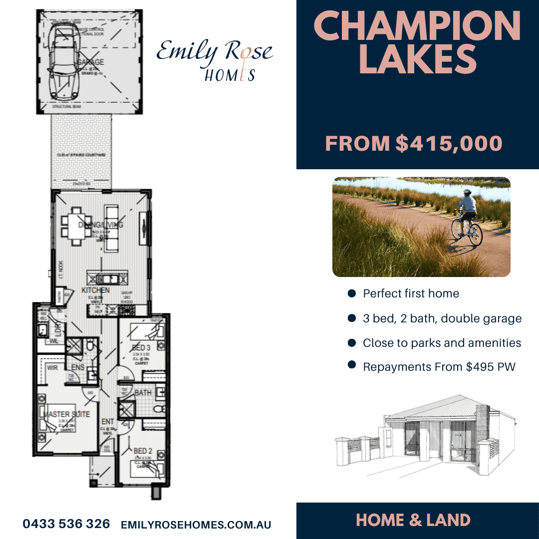 Champion Lakes Emily Rose Homes