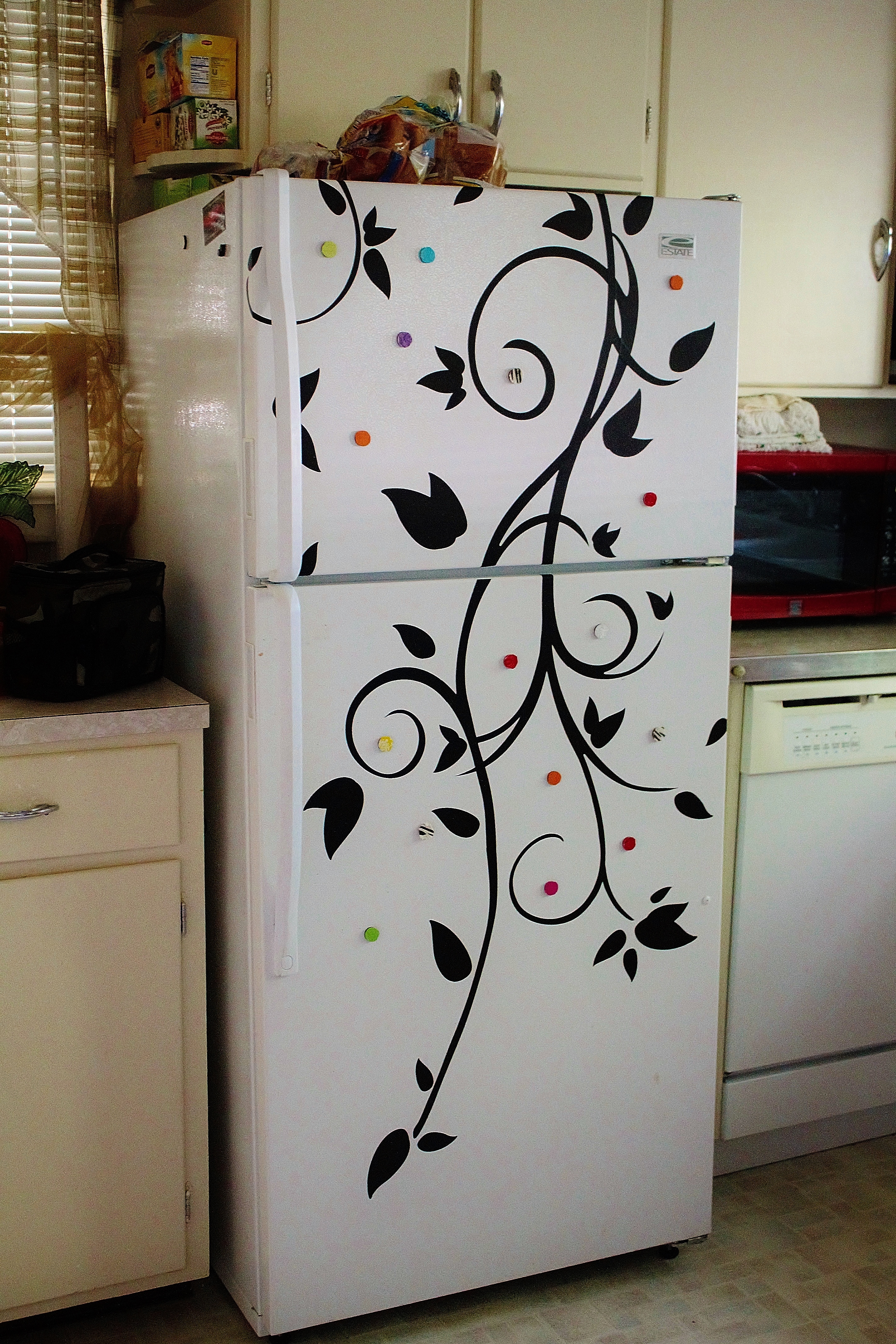 DIY Refrigerator Decor Emily Seilhamer