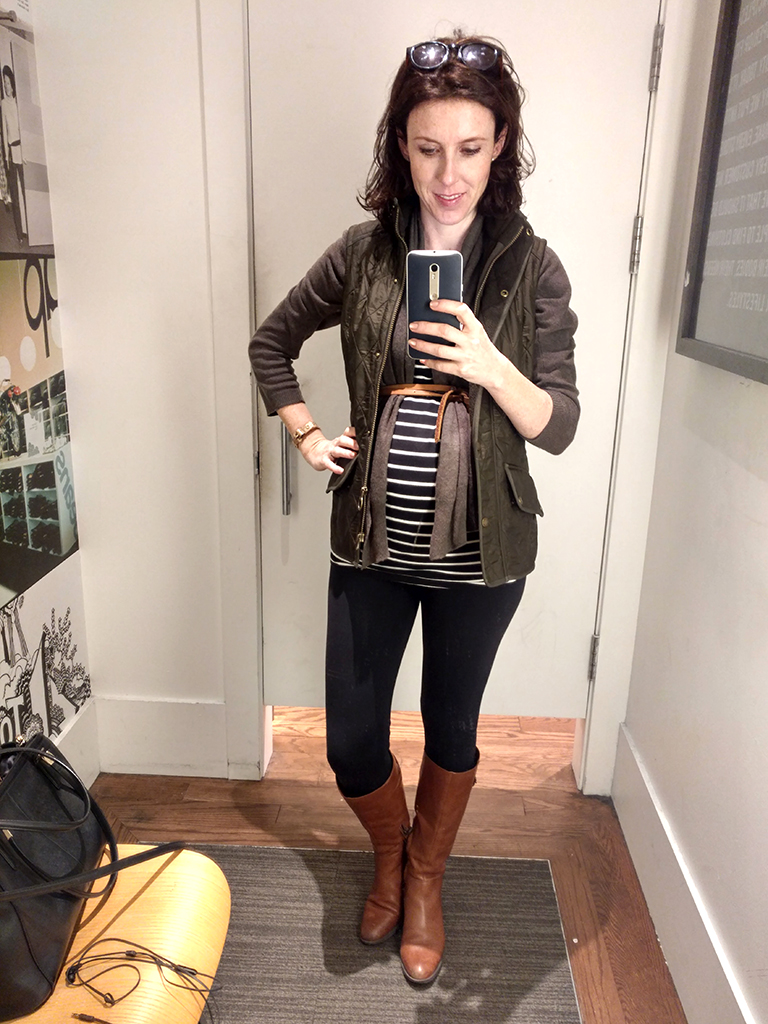 Three Outfits for 15 Weeks Pregnant EmilyStyle