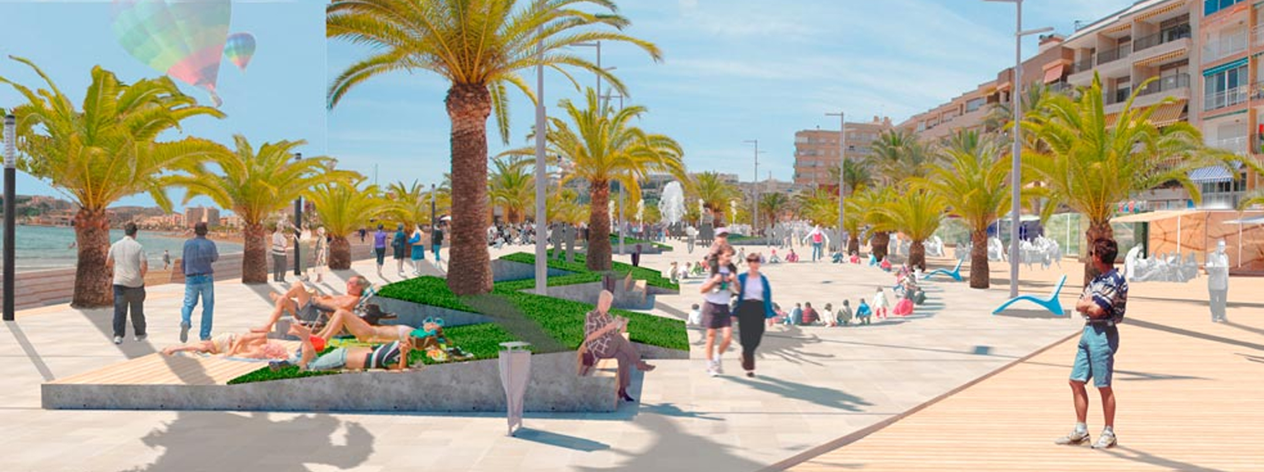 Competition Paseo Marítimo Fco. Mtnez. Muñoz y del Rihuete. Mazarrón