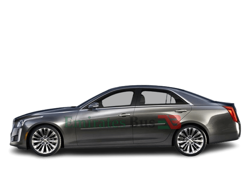 Cadillac CTS Chauffeur Car Hire Dubai Emirates Bus Rental