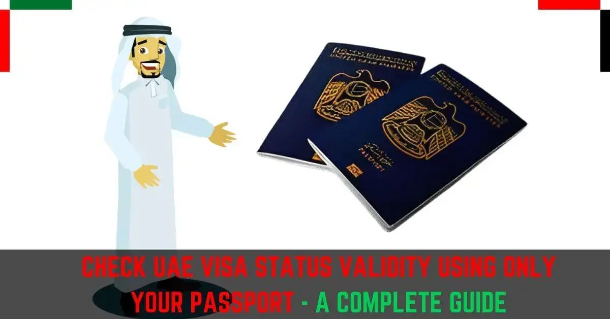 Check UAE Visa Status Validity Using Your Passport in 2024